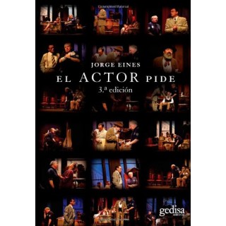 El Actor Pide. Dedicatoria autógrafa del autor